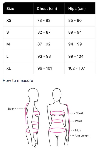 Wallien Size Guide 24 Womens Grentabelle